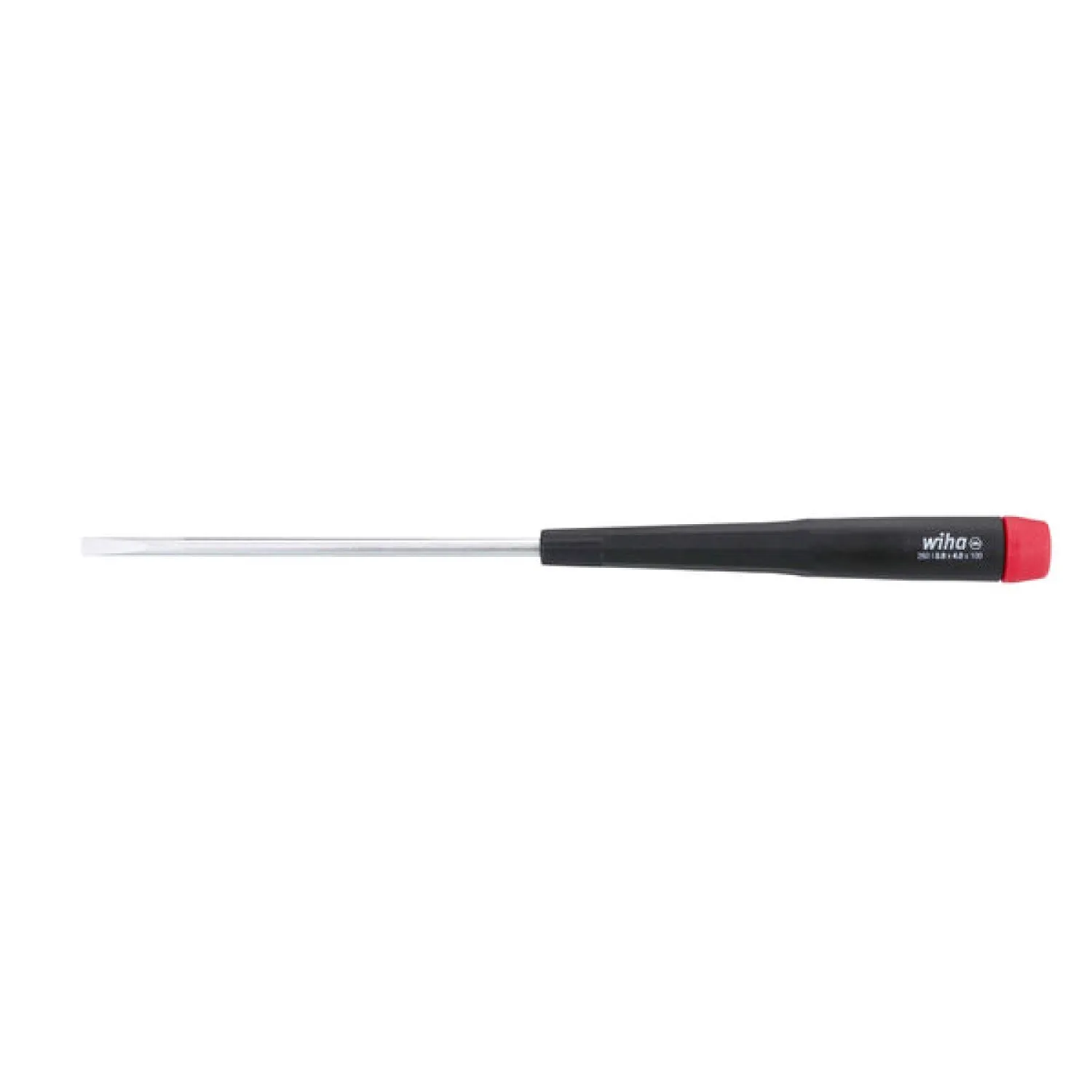 Wiha Tools Tools 26041 Precision Slotted Screwdriver 4.0 (5/32") x 100mm