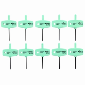 Wiha Tools 36506 TORX Plus Screwdriver Wing Handle IP5, 10 Pack