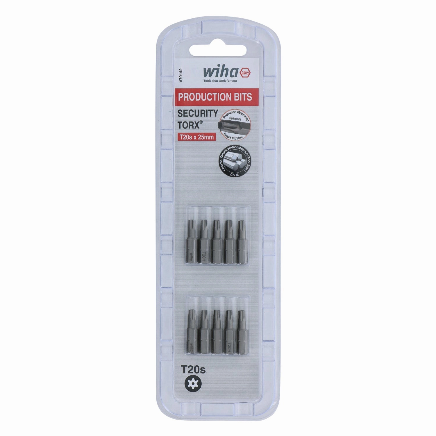 Wiha Tools 70142 T20s x 25mm Security TORX Insert Bit