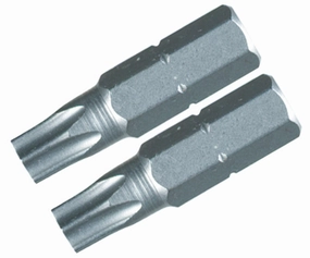 Wiha Tools 71554 T9 x 25mm TORX Insert Bit, 2 Pack