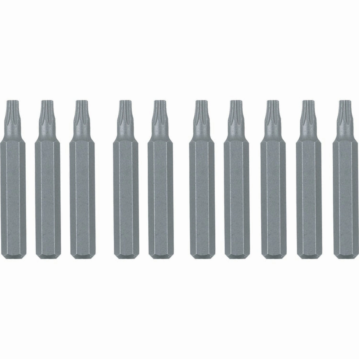 Wiha Tools 75666 T7 x 28mm System 4 TORX Micro Bit, 10 Pack