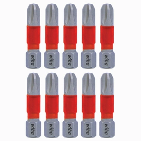 Wiha Tools 76503 MaxxTor Impact Bit Phillips #3 - 29mm - 10 Pack