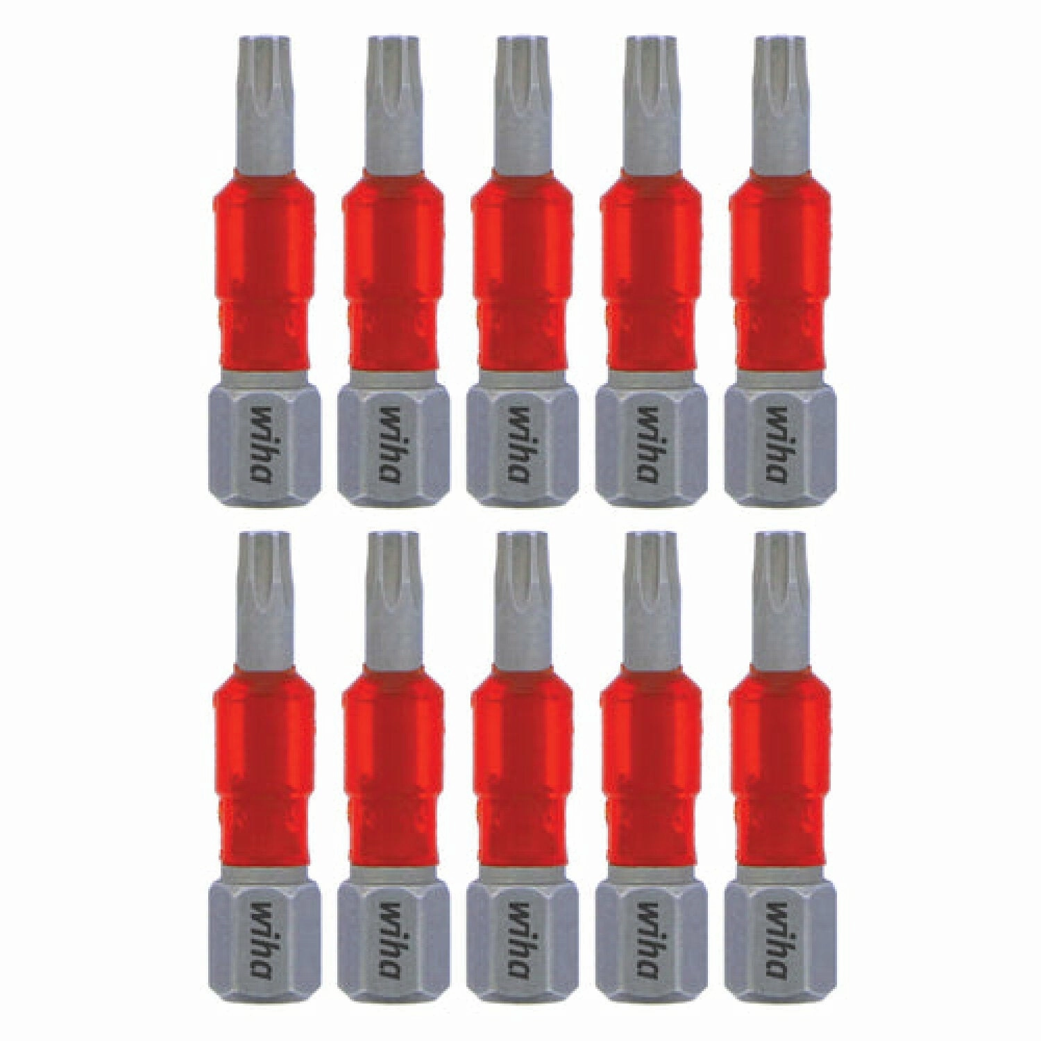 Wiha Tools 76511 MaxxTor Impact Insert Bit Torx T15 - 29mm - 10 Pack