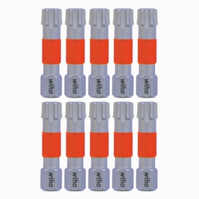 Wiha Tools 76517 MaxxTor Impact Insert Bit Torx T40 - 29mm - 10 Pack