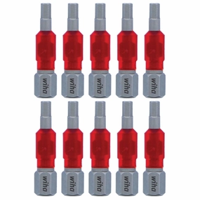 Wiha Tools 76524 MaxxTor Impact Bit Hex 4.0mm x 29mm - 10 Pack