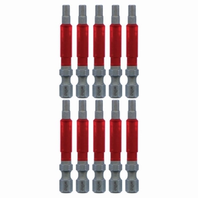 Wiha Tools 76571 MaxxTor Impact Bit Hex 9/64" x 49mm - 10 Pack