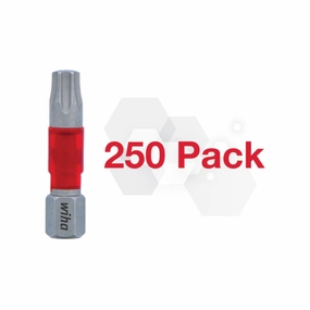 Wiha Tools 76588 Impact Insert Bit TORX T27, Pack of 250 Bits