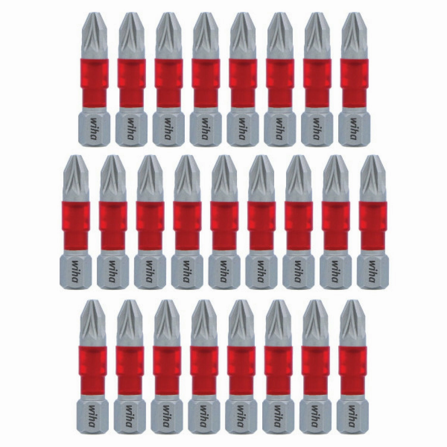 Wiha Tools 76607 MaxxTor Impact Bit Pozidriv #2 - 29mm - 25 Pack