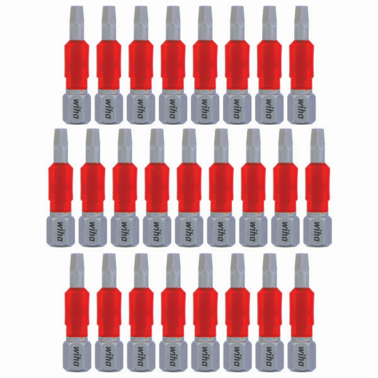 Wiha Tools 76638 MaxxTor Impact Bit Square #1 - 29mm - 25 Pack