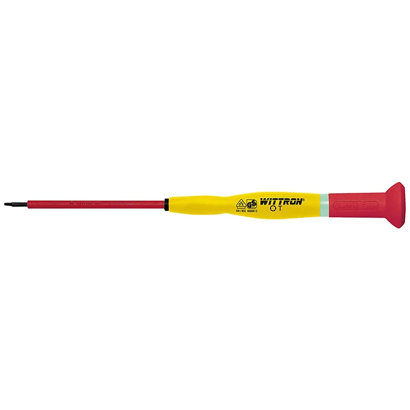 Witte 89922 T6 x 140mm Wittron Precision Insulated TORX Screwdriver