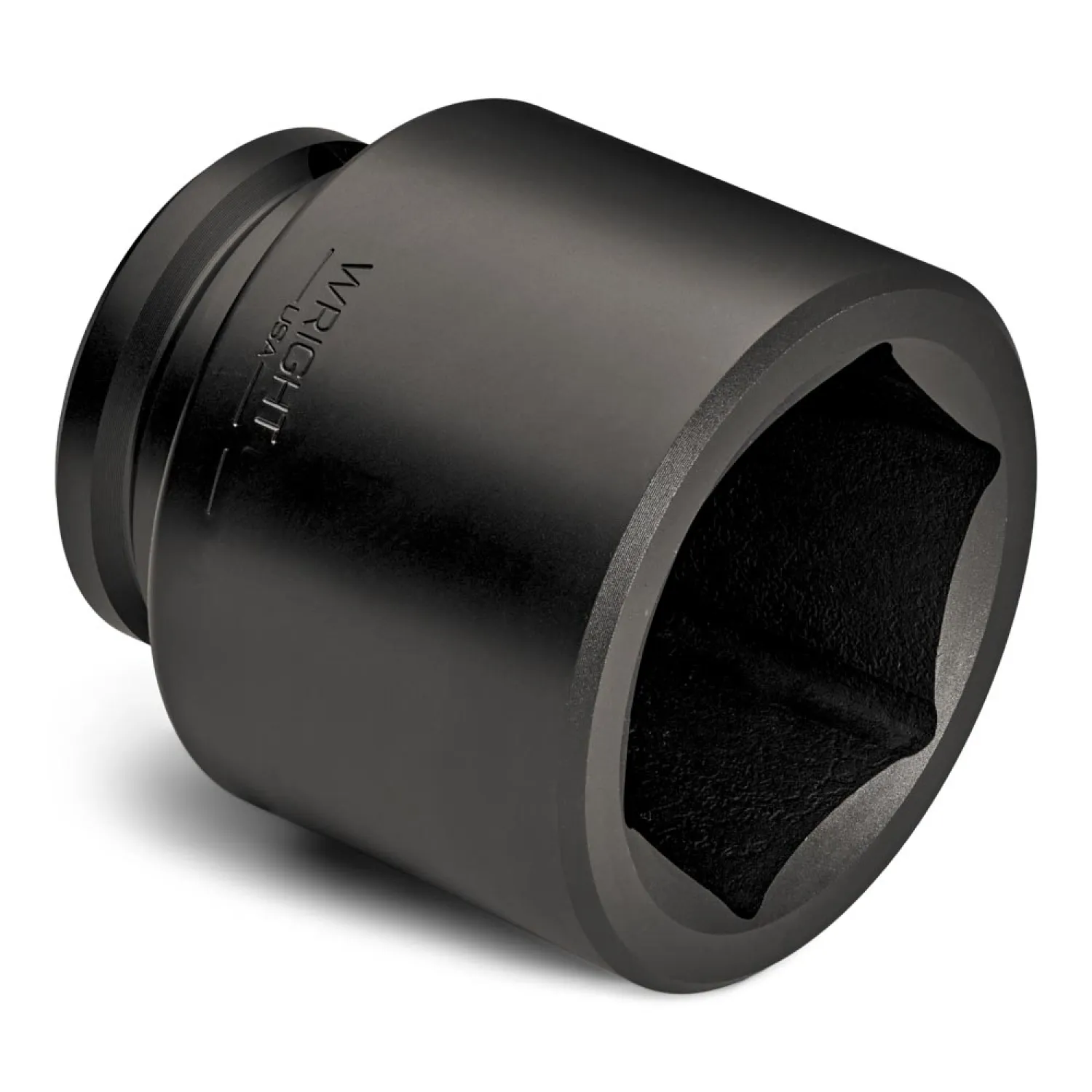 Wright Tool 85832 2-1/2" Drive 6 Point Standard Impact Socket - 4"