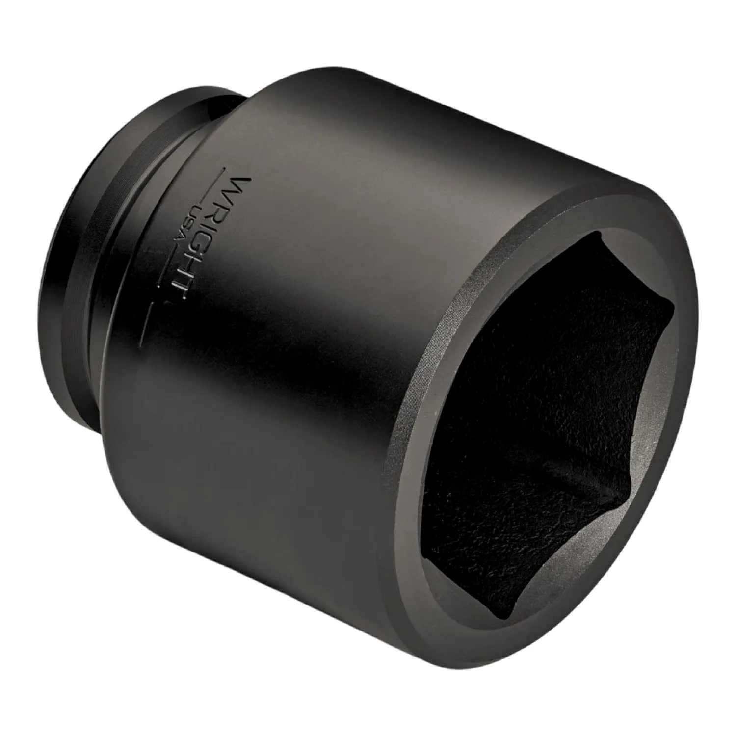 Wright Tool 85849 2-1/2" Drive 6 Point Standard Impact Socket - 6-1/8"